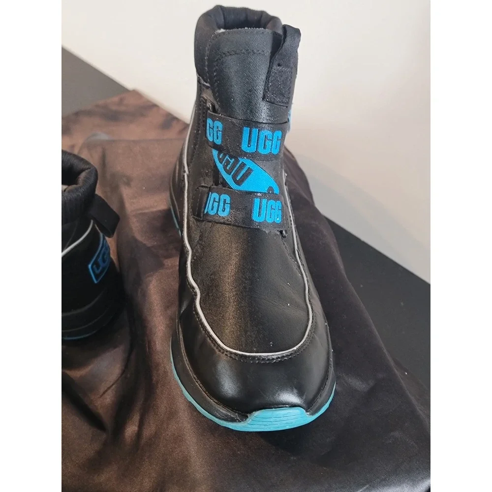 UGG Kids Butte II C12 Waterproof Boots‎ Black Blue 1104689K Size 5 Kids